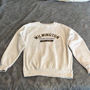 Wilmington Crewneck Sweater in Light Gray